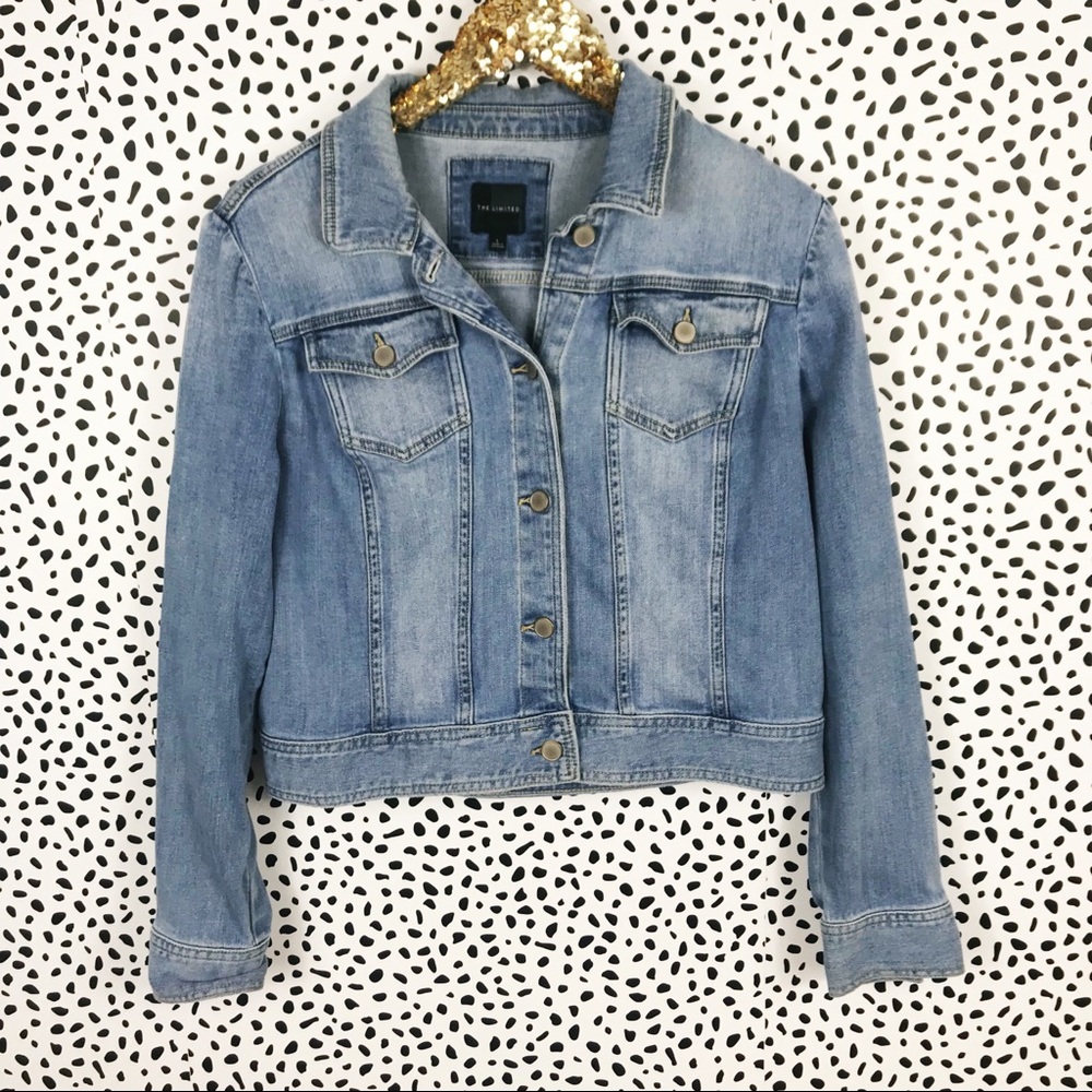 The Limited Light Blue Jean Jacket